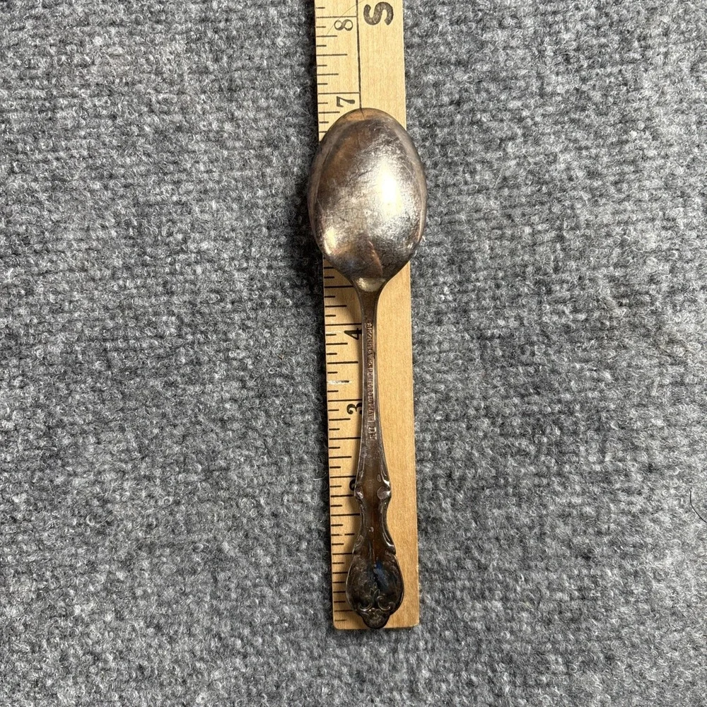 Rogers Bros Southern Splendor Silverplate Place Oval Soup Spoons Set of 3 6.75